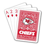 Wholesale Kansas City Chiefs NFL / CRD001 - Playing Cards