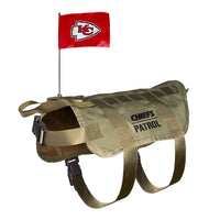 Wholesale Kansas City Chiefs Tactical Pet Vest M/L