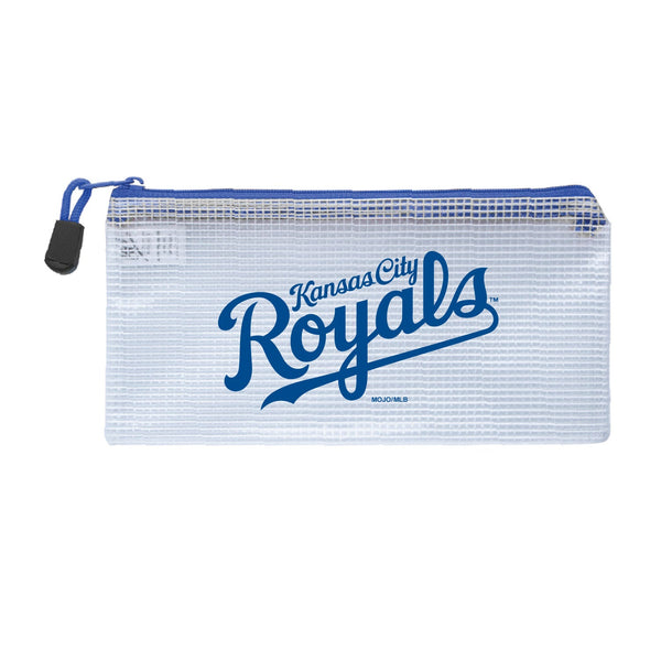 Wholesale Kansas City Royals MLB / PBG002 - Clear Zippered Bags