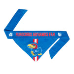 Wholesale Kansas Jayhawks Pet Bandana - Assorted Sizes