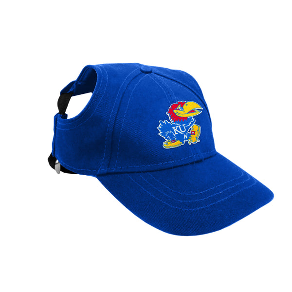 Wholesale Kansas Jayhawks Pet Baseball Hat - Assorted Sizes