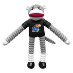 Wholesale Kansas Jayhawks Team Sock Monkey Pet Toy