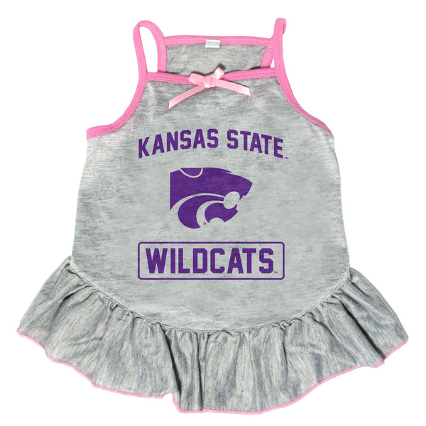 Wholesale Kansas State Wildcats Pet Dress Grey Type - Assorted Sizes