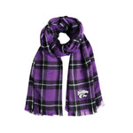 Wholesale Kansas State Wildcats Plaid Blanket Scarf PR-BLK