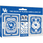 Wholesale Kentucky Wildcats - 2-Pack Playing Cards & Dice Set