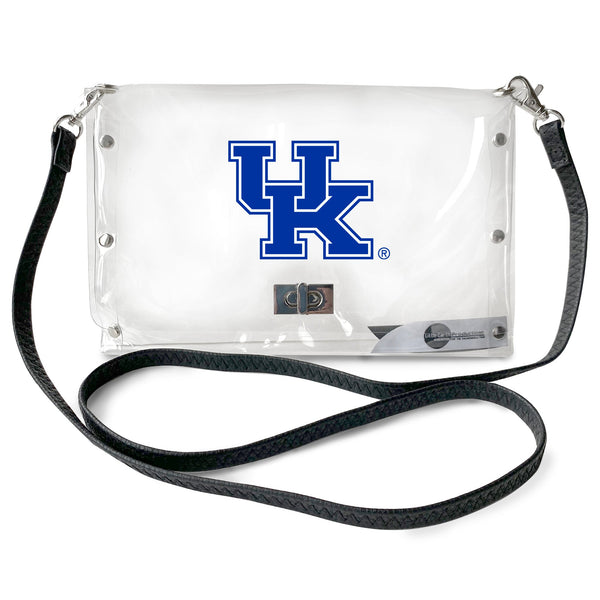 Wholesale Kentucky Wildcats Clear Envelope Purse STRAP