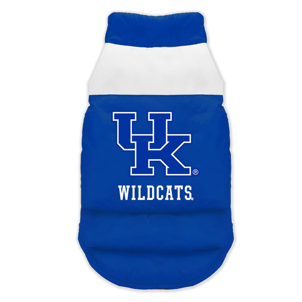 Wholesale Kentucky Wildcats Pet Parka Puff Vest