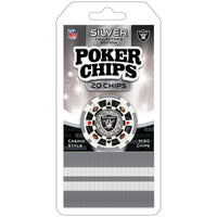 Wholesale Las Vegas Raiders 20 Piece Poker Chips