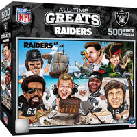 Wholesale Las Vegas Raiders - All Time Greats 500 Piece Jigsaw Puzzle