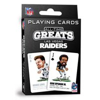 Wholesale Las Vegas Raiders All-Time Greats Playing Cards - 54 Card Deck