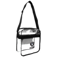 Wholesale Las Vegas Raiders Clear Carryall Crossbody LV