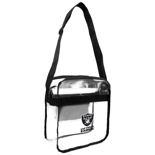 Wholesale Las Vegas Raiders Clear Carryall Crossbody LV