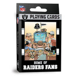 Wholesale Las Vegas Raiders Fan Deck Playing Cards - 54 Card Deck