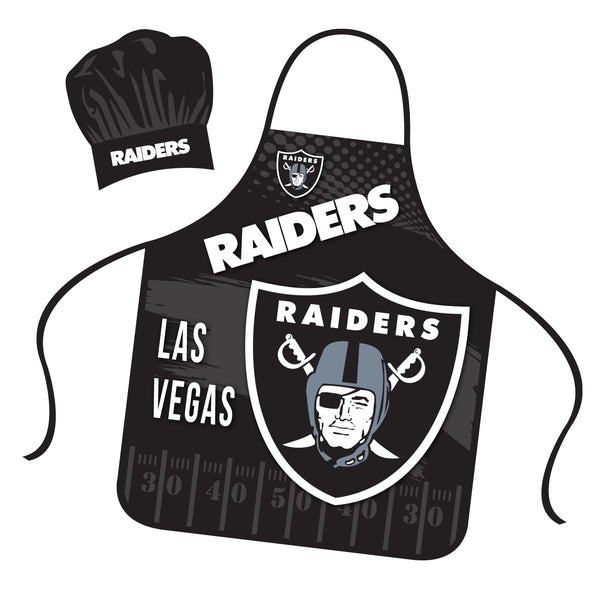 Wholesale Las Vegas Raiders NFL / APR001 - Aprons Chef Hats