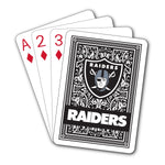 Wholesale Las Vegas Raiders NFL / CRD001 - Playing Cards