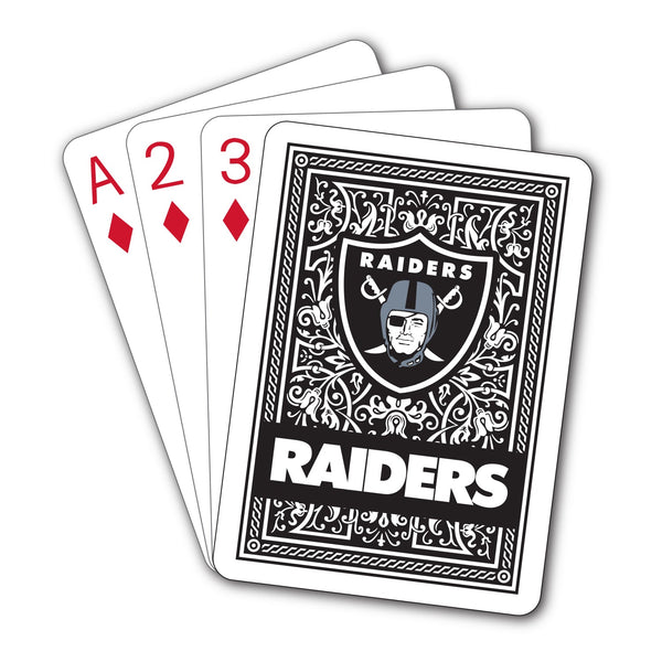 Wholesale Las Vegas Raiders NFL / CRD001 - Playing Cards