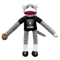 Wholesale Las Vegas Raiders Team Sock Monkey Pet Toy -