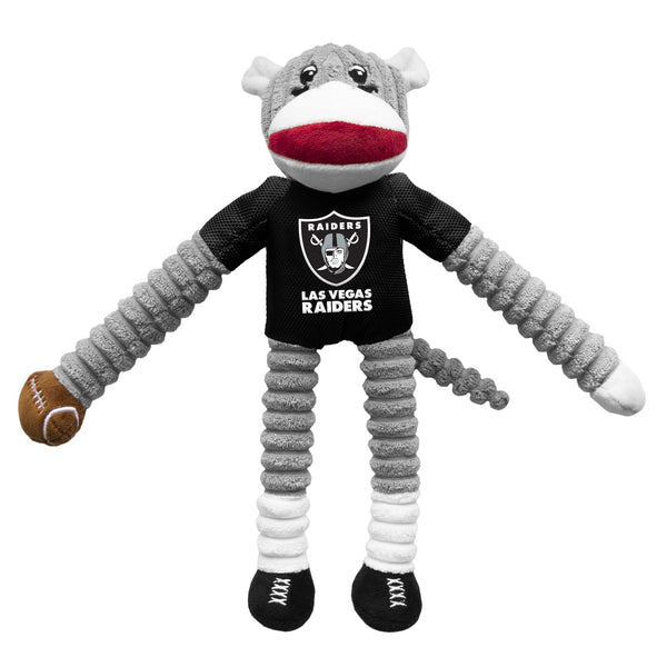 Wholesale Las Vegas Raiders Team Sock Monkey Pet Toy -