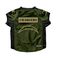 Wholesale Los Angeles Chargers Big Valor Pet Stretch Jersey