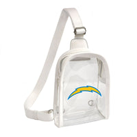 Wholesale Los Angeles Chargers Clear Mini Sling