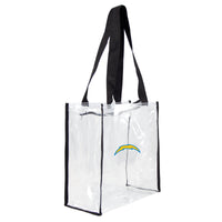 Wholesale Los Angeles Chargers Clear Square Stadium Tote