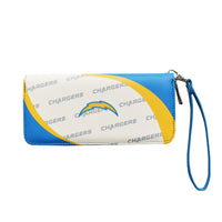 Wholesale Los Angeles Chargers Curve Zip Organizer Wallet