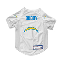 Wholesale Los Angeles Chargers Custom Pet Stretch Jersey