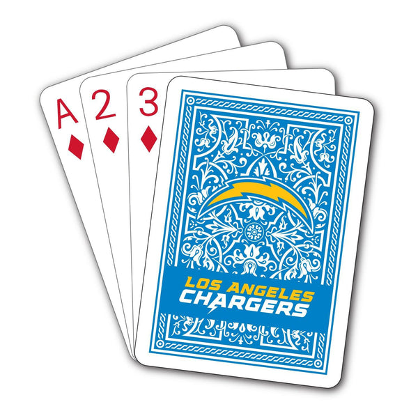 Wholesale Los Angeles Chargers NFL / CRD001 - Playing Cards