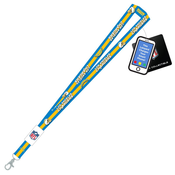 Wholesale Los Angeles Chargers NFL / LYD001 - Charging Lanyard