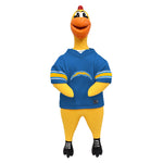 Wholesale Los Angeles Chargers Team Rubber Chicken Toy