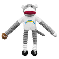 Wholesale Los Angeles Chargers Team Sock Monkey Pet Toy