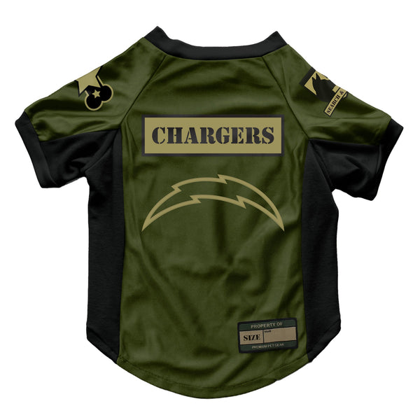 Wholesale Los Angeles Chargers Valor Pet Stretch Jersey