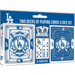 Wholesale Los Angeles Dodgers - 2-Pack Playing Cards & Dice Set