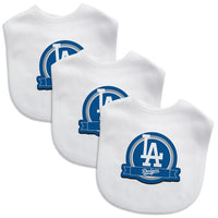 Wholesale Los Angeles Dodgers - Baby Bibs 3-Pack