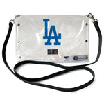 Wholesale Los Angeles Dodgers Clear Envelope Purse STRAP