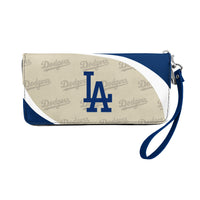 Wholesale Los Angeles Dodgers Curve Zip Organizer Wallet