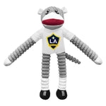 Wholesale Los Angeles Galaxy Team Sock Monkey Pet Toy Soccer