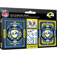 Wholesale Los Angeles Rams - 2-Pack Playing Cards & Dice Set