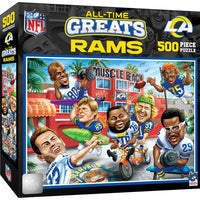 Wholesale Los Angeles Rams - All Time Greats 500 Piece Jigsaw Puzzle