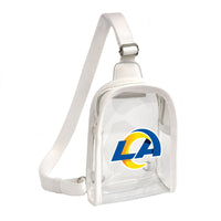 Wholesale Los Angeles Rams Clear Mini Sling