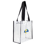 Wholesale Los Angeles Rams Clear Square Stadium Tote Alternate