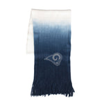 Wholesale Los Angeles Rams Dip Dye Scarf Navy