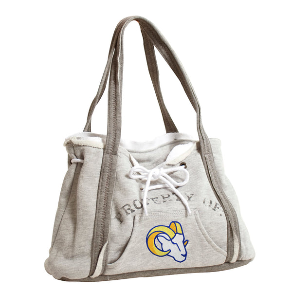 Wholesale Los Angeles Rams Hoodie Purse Grey