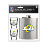 Wholesale Los Angeles Rams NFL / FSK001 - Flask Shot Glasses Set