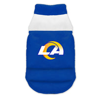 Wholesale Los Angeles Rams Pet Parka Puff Vest