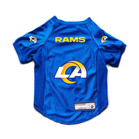 Wholesale Los Angeles Rams Pet Stretch Jersey S