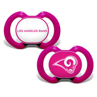 Wholesale Los Angeles Rams - Pink Pacifier 2-Pack