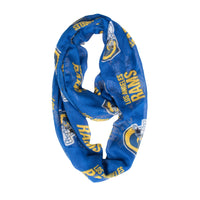 Wholesale Los Angeles Rams Sheer Infinity Scarf Retro Helm