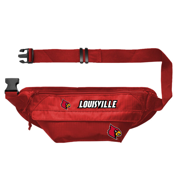 Wholesale Louisville Cardinals - Assorted Sizes Fanny Pack LRED