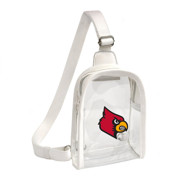 Wholesale Louisville Cardinals Clear Mini Sling